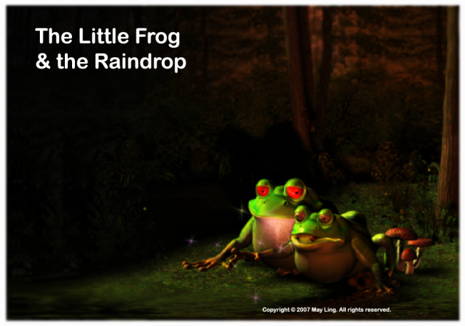 The Little Frog & the Raindrop